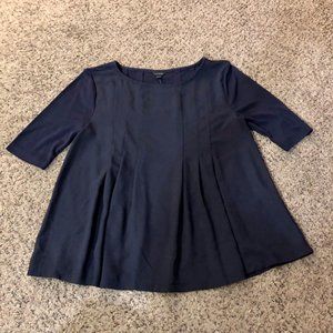 Ann Taylor Blouse Womens S New Blue